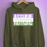 Assume Nothing Genderqueer Pride Flag Hoodie - Army